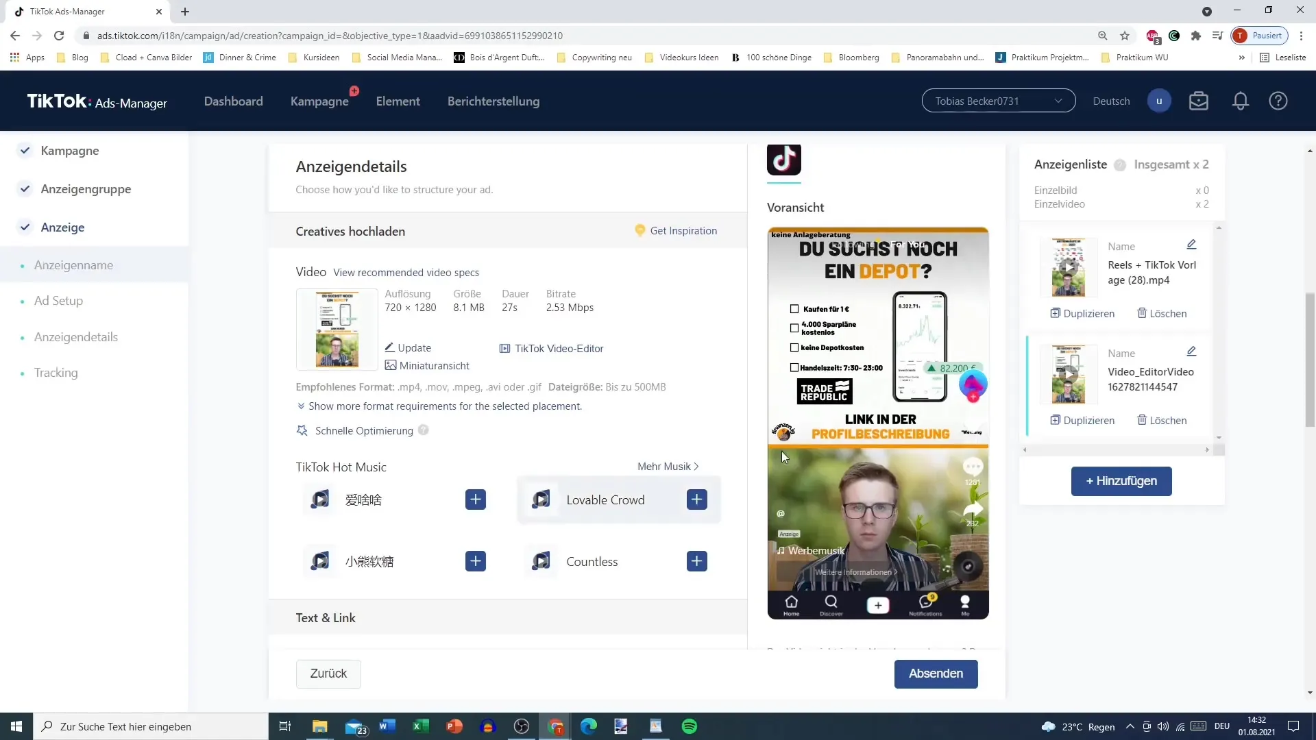 Optimálne využitie editora videí TikTok v manažéri reklám