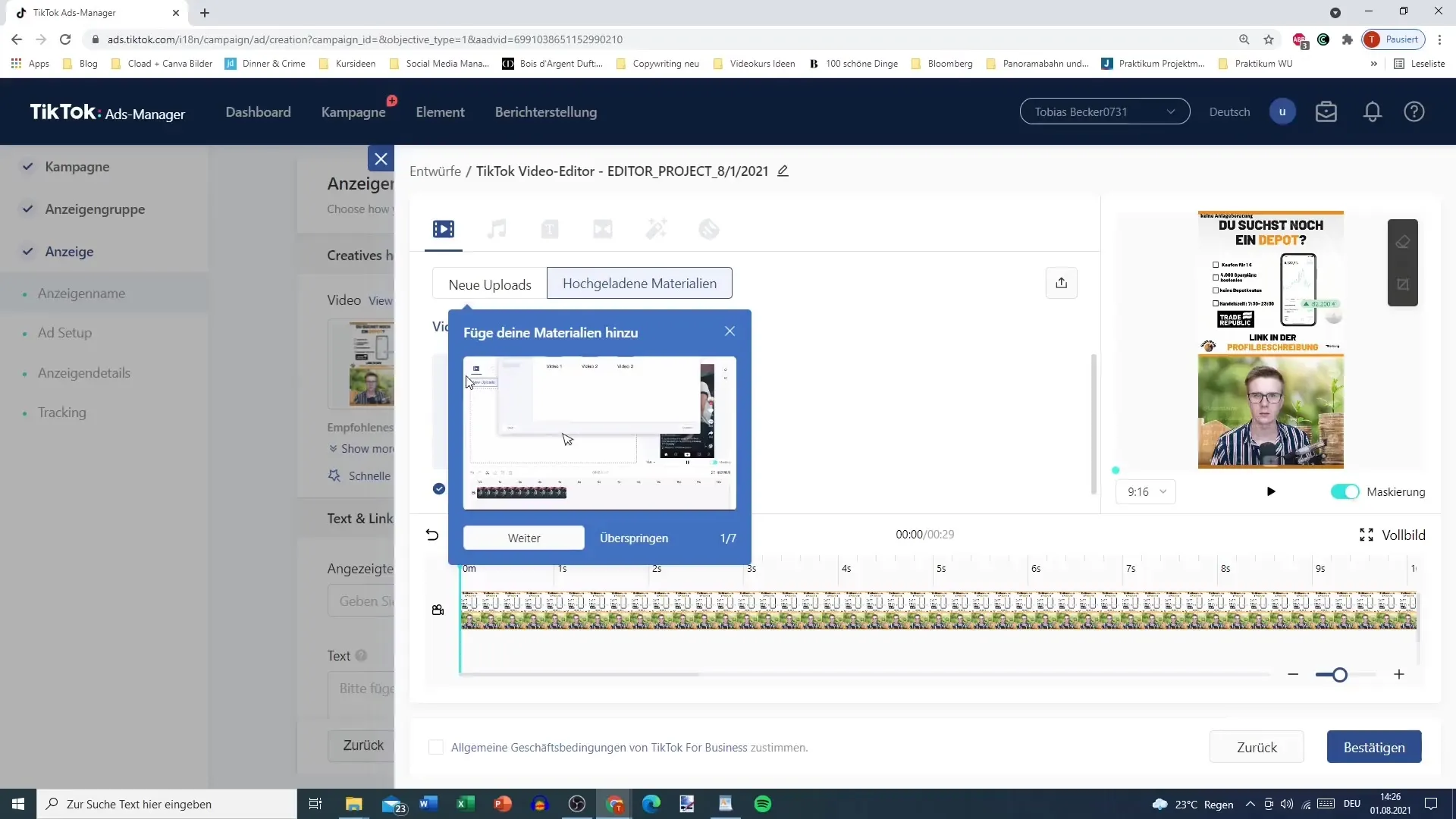 Optimálne využitie video editora TikTok v manažéri reklám