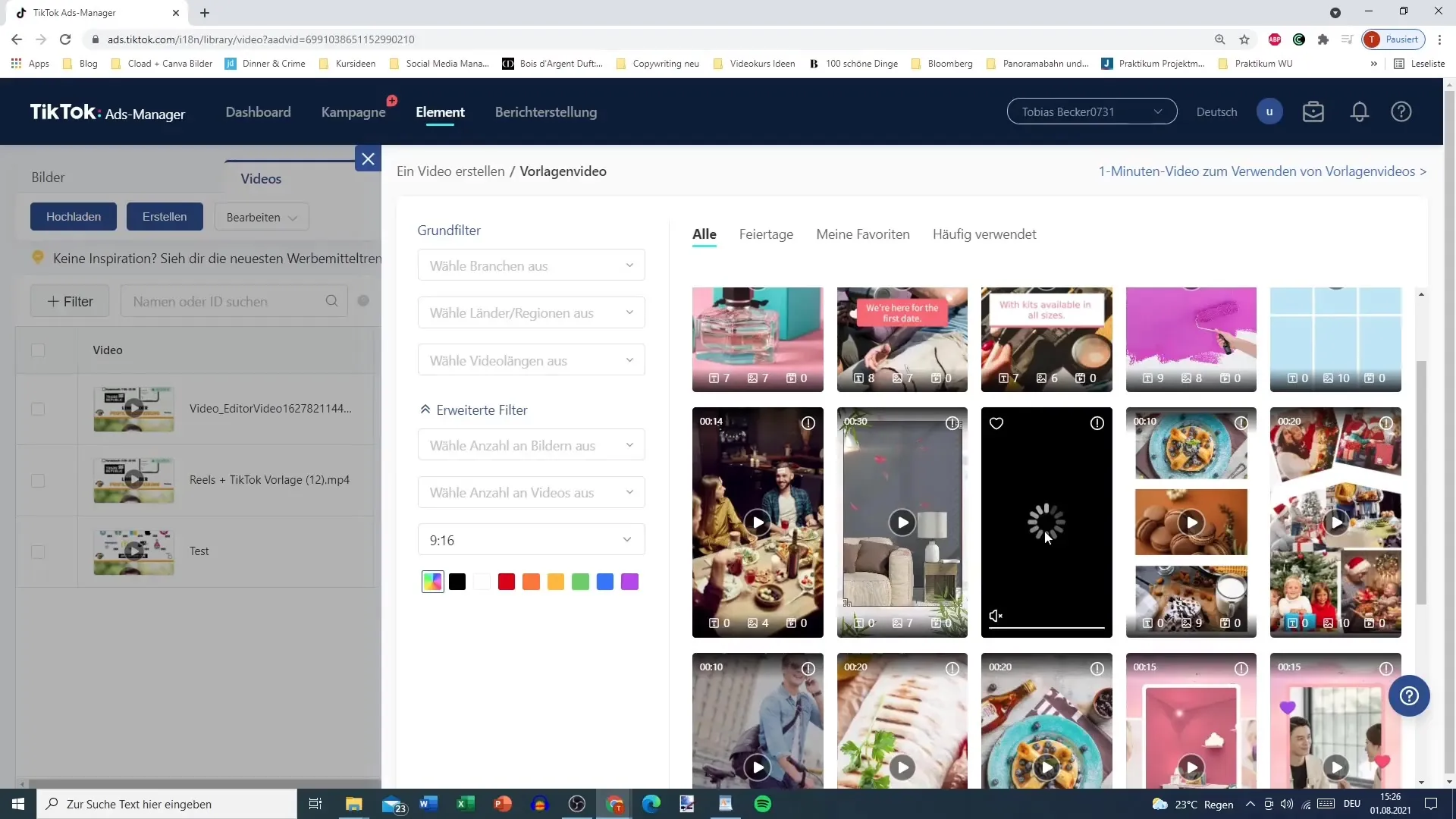 Videošablóny pre TikTok reklamu ľahko vytvorené