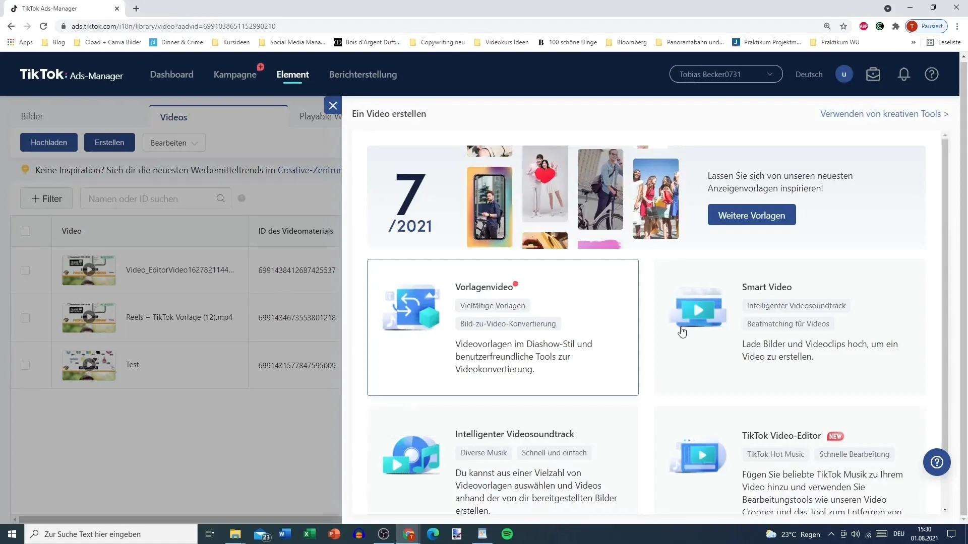 Video šablóny pre reklamu na TikToku ľahko vytvorené