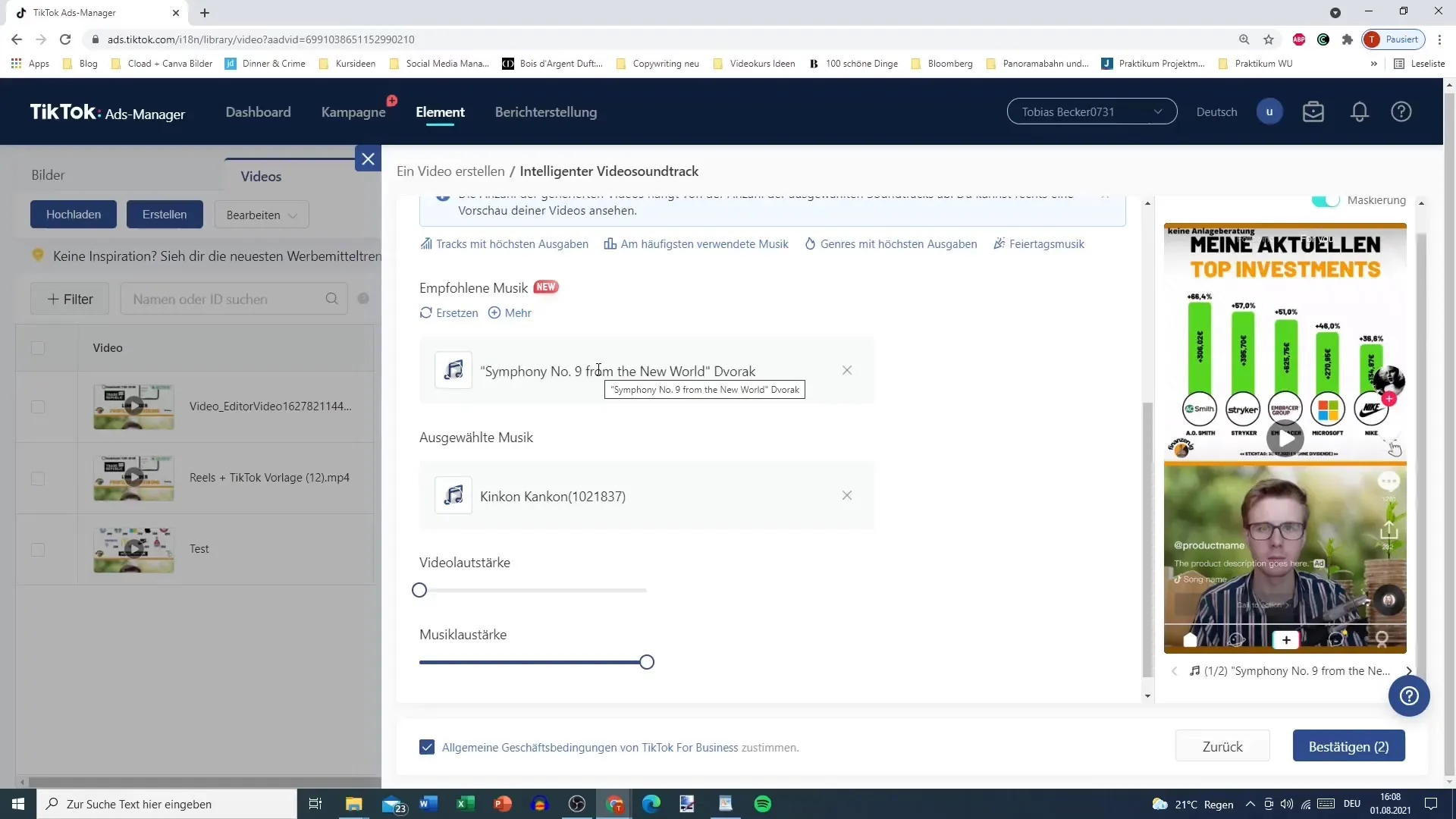 Vytvorte inteligentné zvukové stopy pre reklamy na TikTok