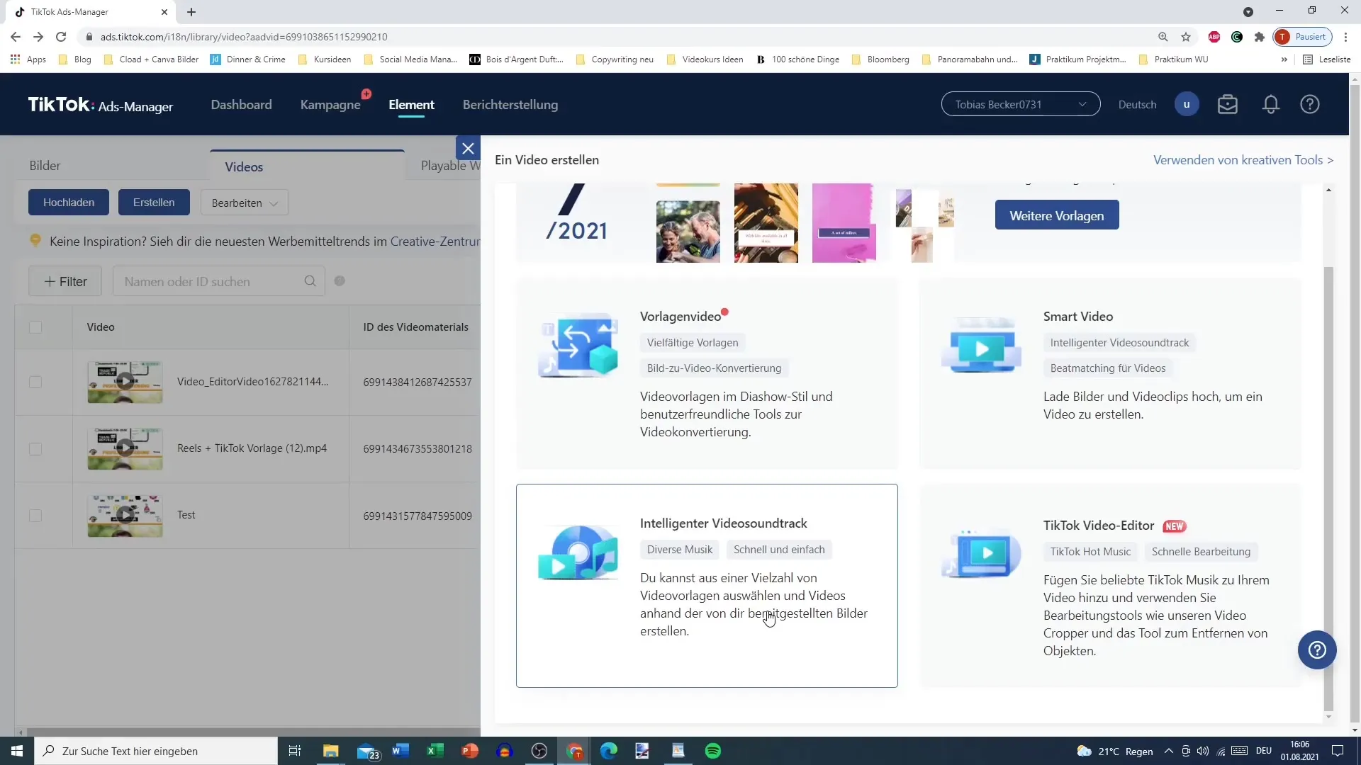Navrhovať inteligentné zvukové stopy videí pre reklamy na TikToku