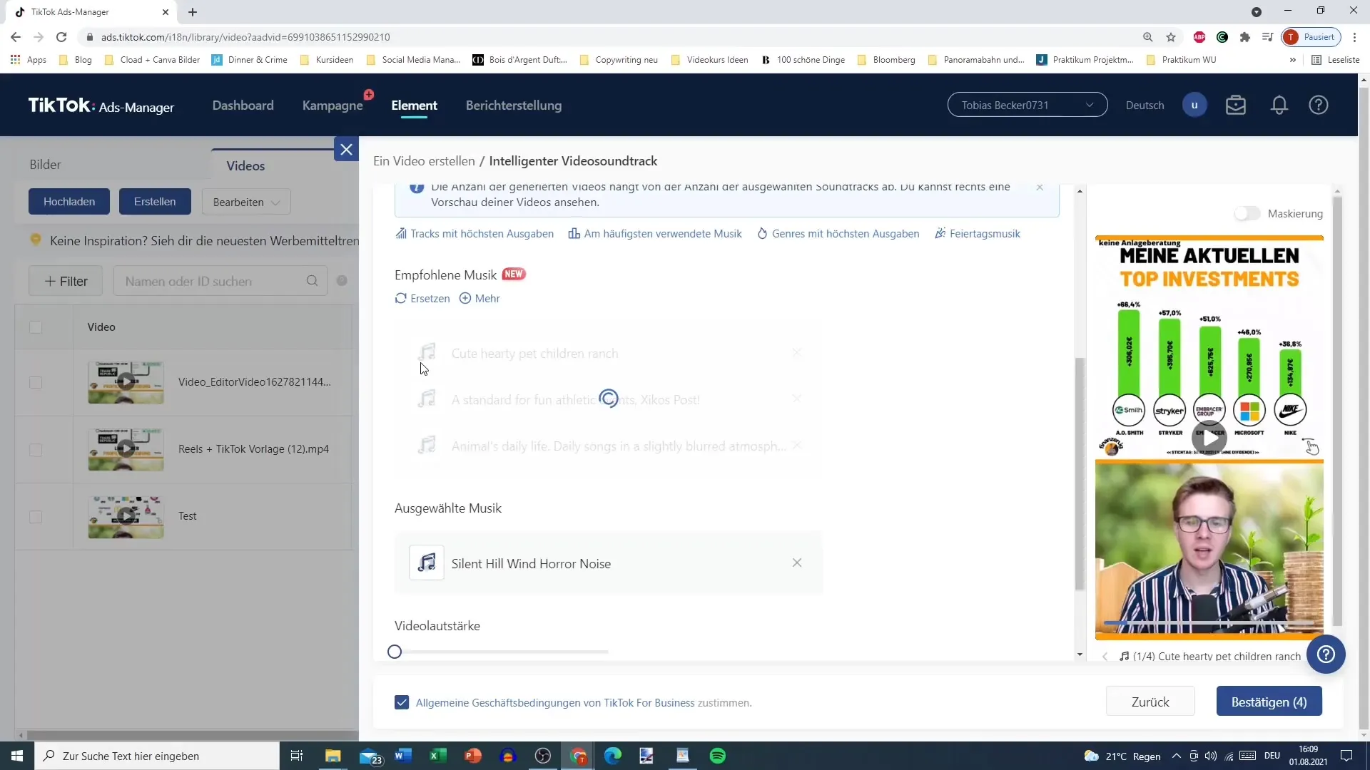 Navrhnite inteligentné zvukové stopy pre reklamy na TikTok