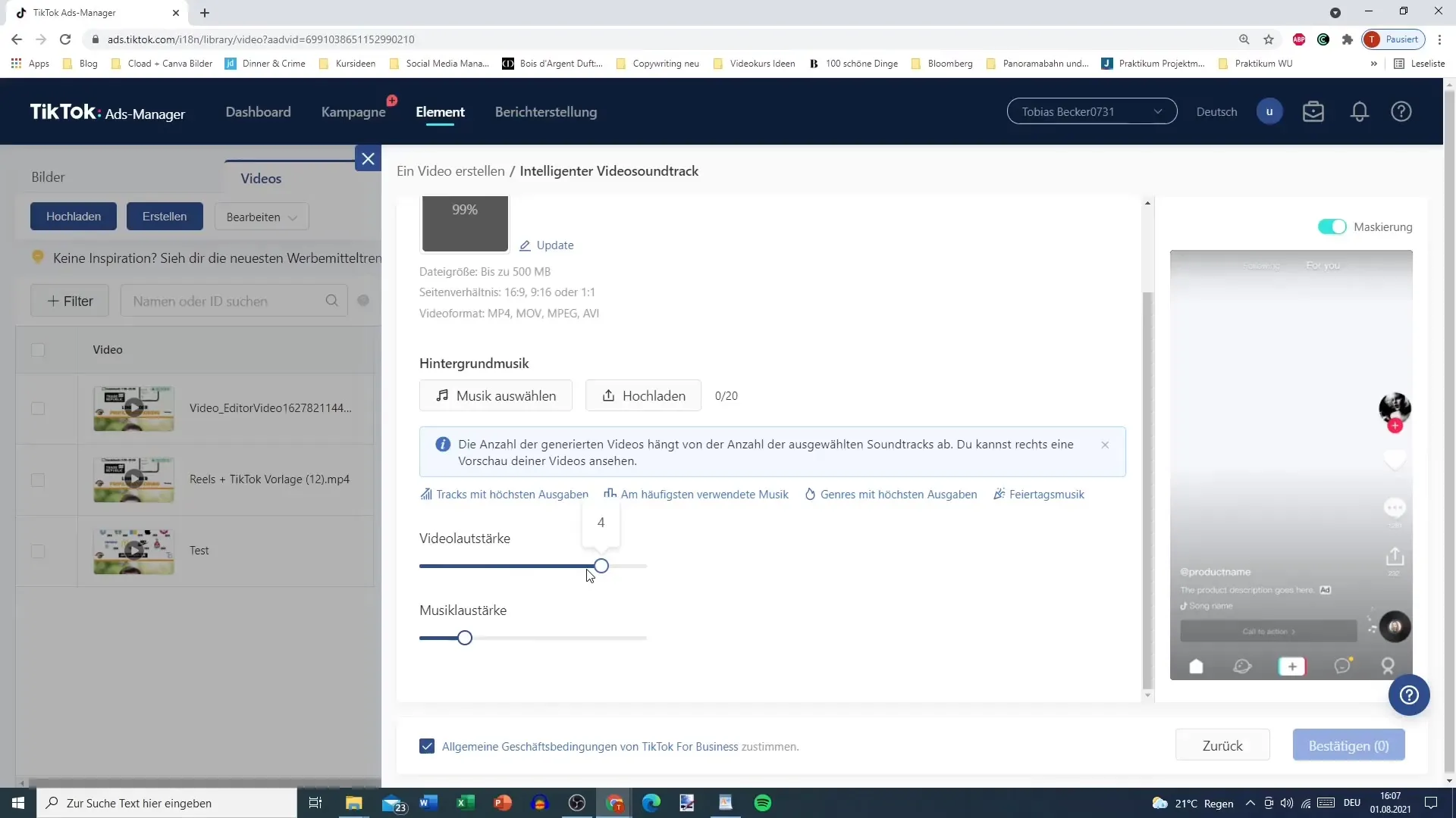 Vytvárať inteligentné zvukové stopy pre reklamy na TikToku