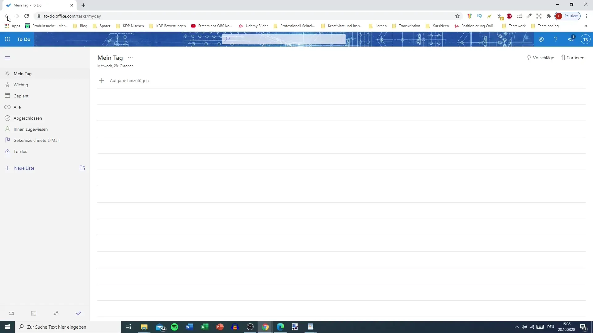Tus ajustes personalizados de Microsoft To Do