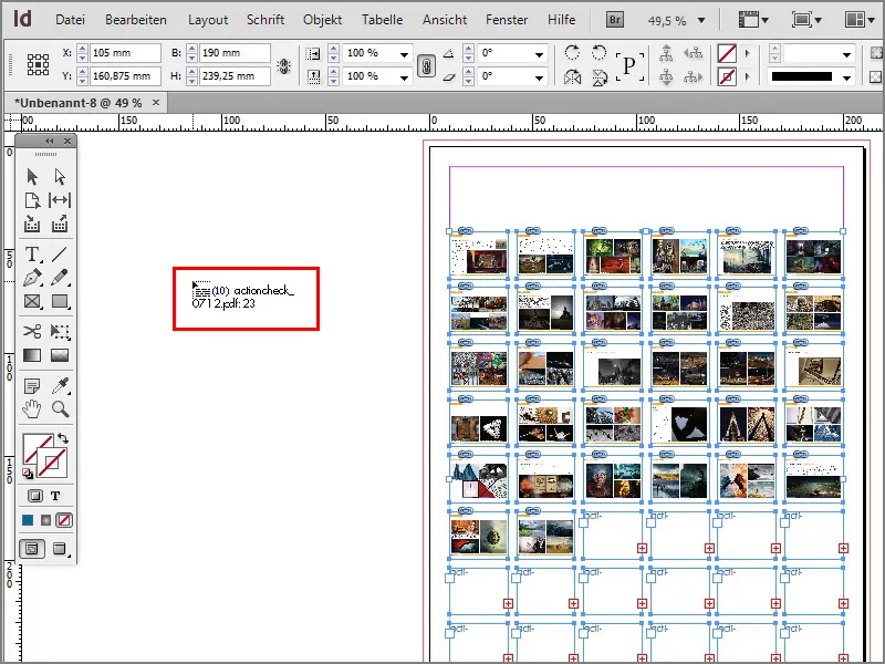 Adobe InDesign tips & tricks: Placing multiple pages of a PDF file or InDesign file as a contact sheet