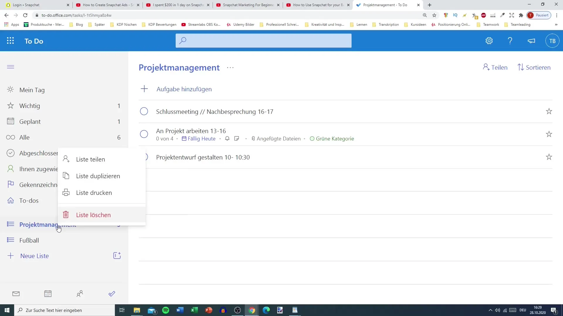 Vantagens e desvantagens do Microsoft To Do - Instruções