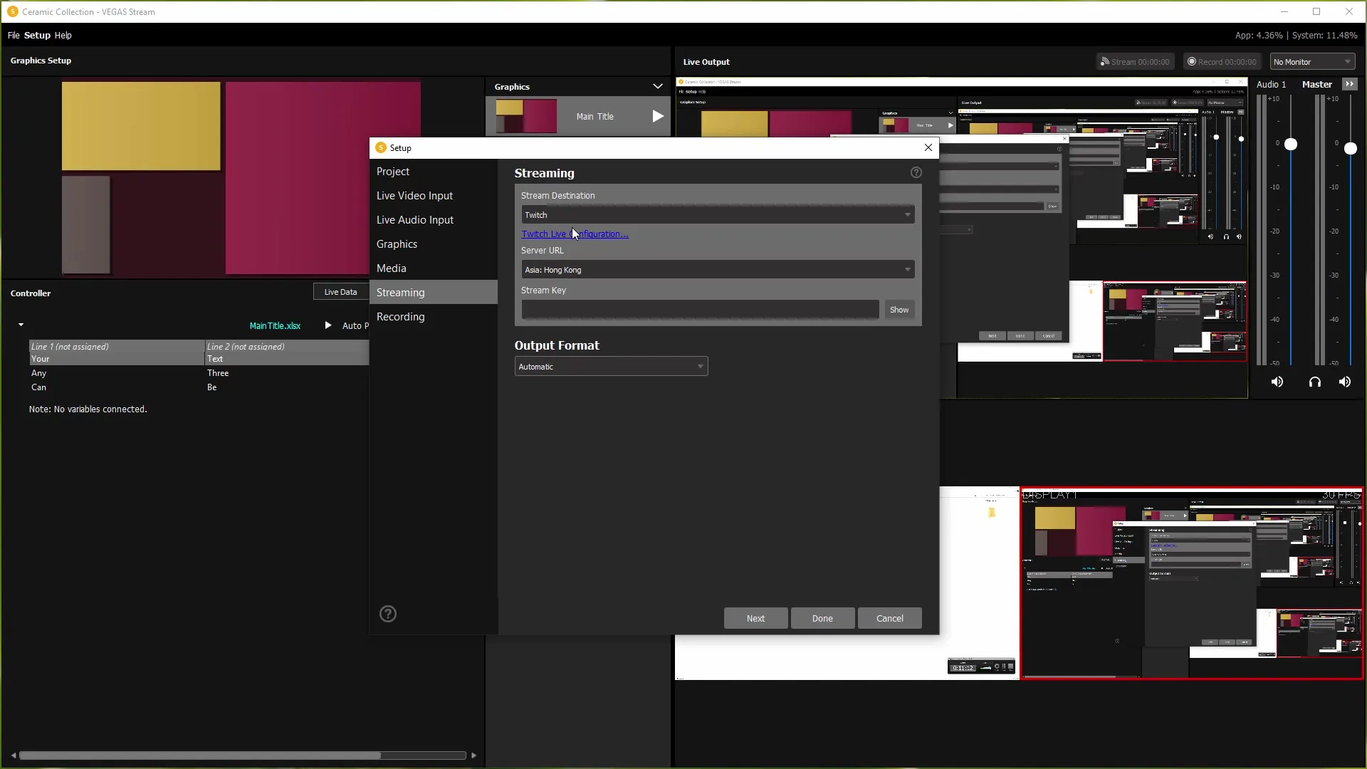VEGAS Stream 19: Optimal indsats for uforglemmelige livestreams