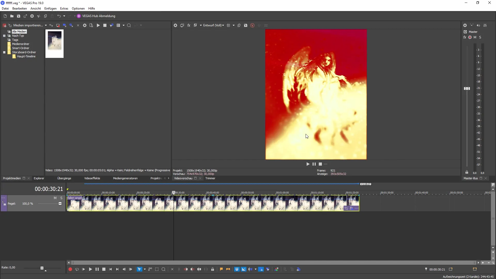 Nuevo panel de gradación de color en VEGAS Pro 19 - Vista general completa