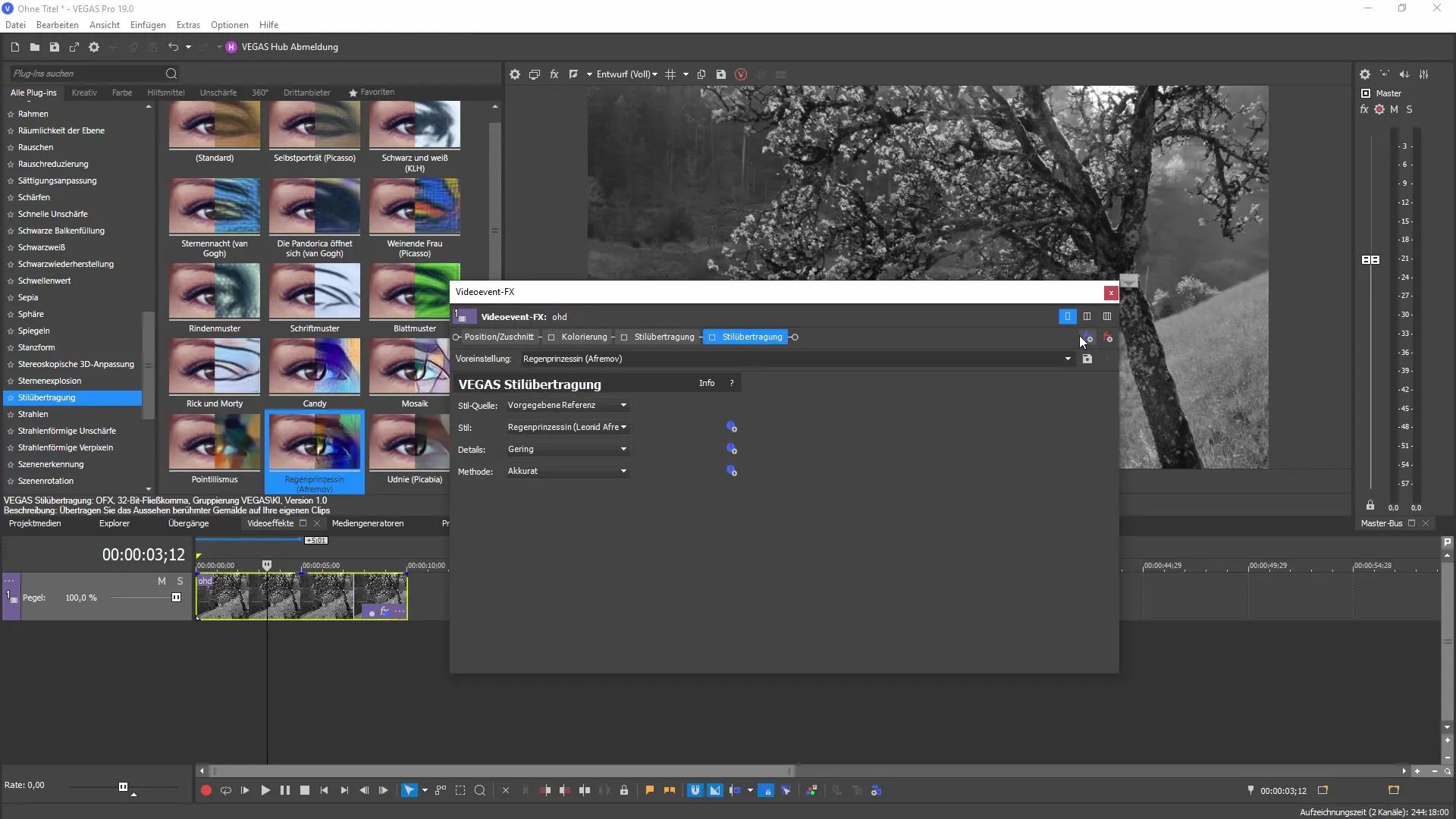 Improved effects and AI in MAGIX VEGAS Pro 19