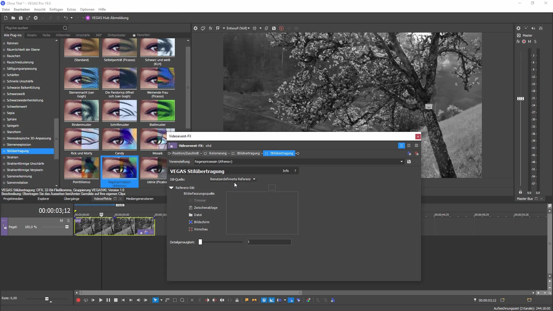 Improved effects and AI in MAGIX VEGAS Pro 19