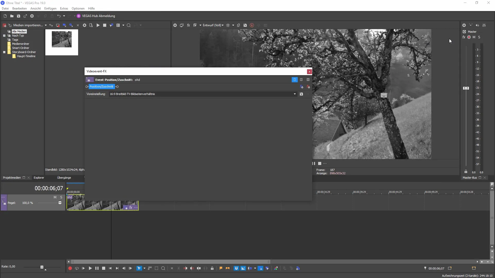 Improved effects and AI in MAGIX VEGAS Pro 19