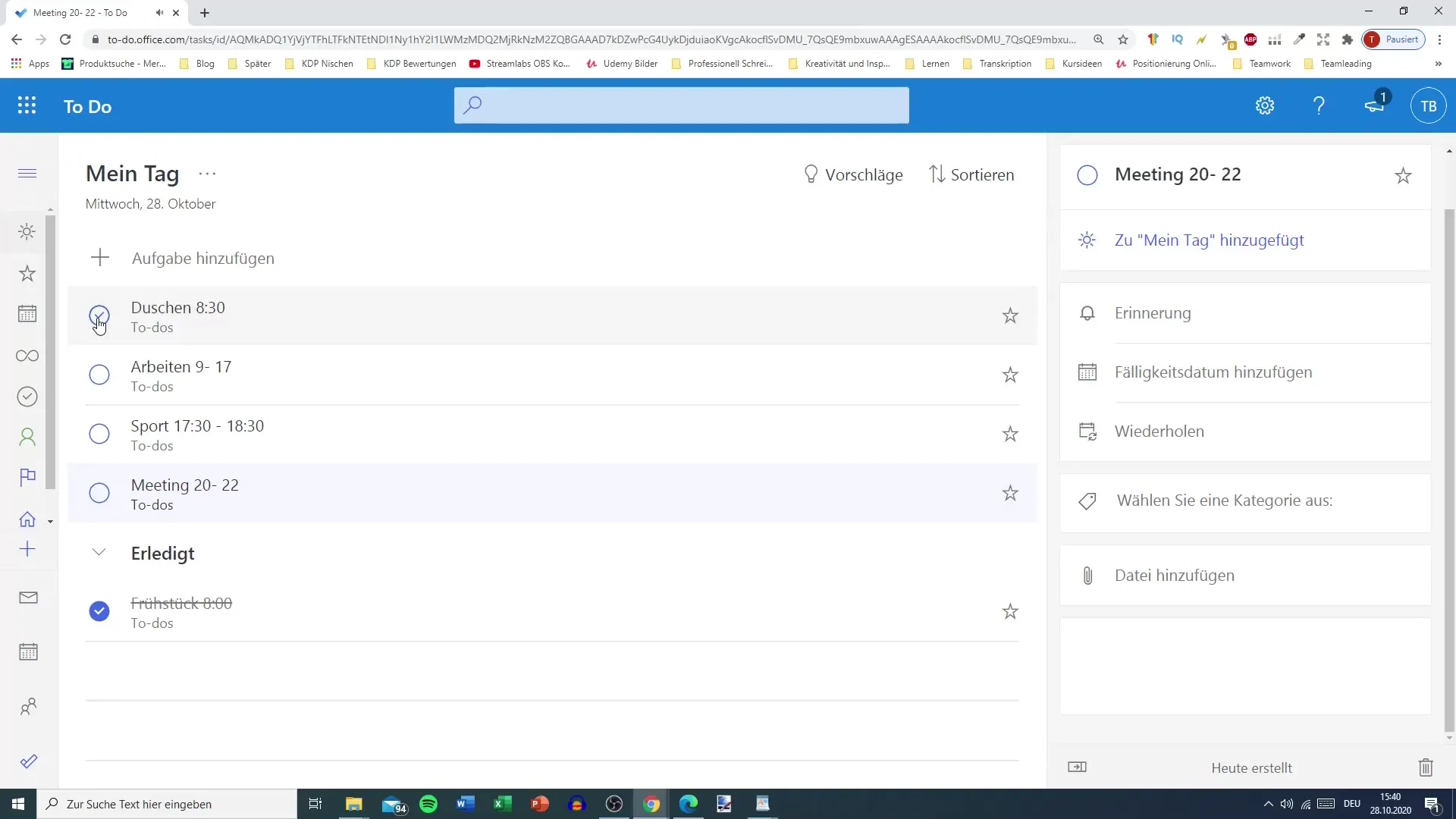 Pianificazione giornaliera semplificata - comprendere Microsoft To Do