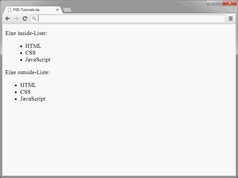 HTML & CSS für Einsteiger (Teil 35): Listen und Counter