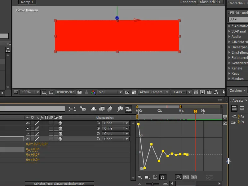 Trucos y consejos para animación en After Effects: Movimientos dinámicos de péndulo