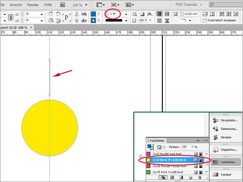 Tipps &amp; Tricks zu Adobe InDesign: Sonnenstrahleffekt/Sunbeams durch cleveres Kopieren erstellen