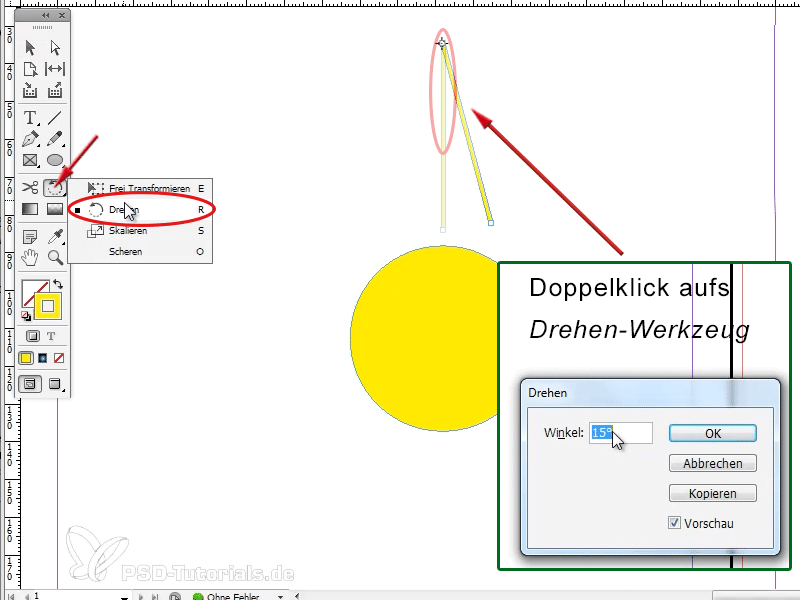 Tipps &amp; Tricks zu Adobe InDesign: Sonnenstrahleffekt/Sunbeams durch cleveres Kopieren erstellen