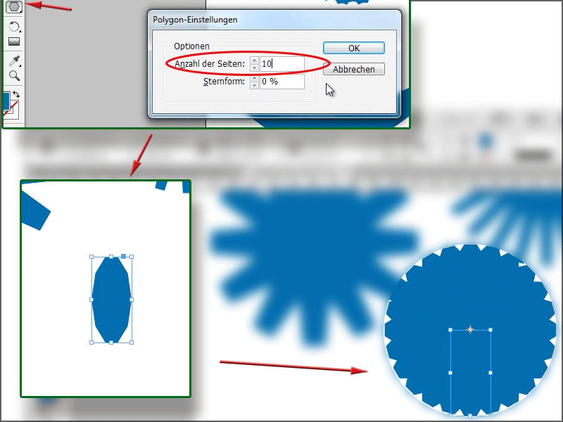 Trucos y consejos de Adobe InDesign: Cree un efecto de rayo de sol mediante una copia inteligente