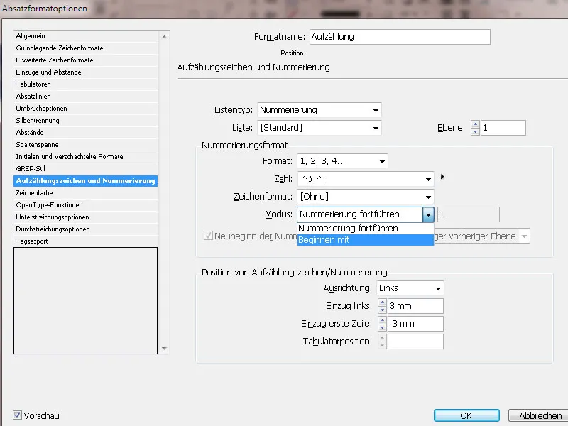 Εργασία με στυλ παραγράφων στο InDesign
