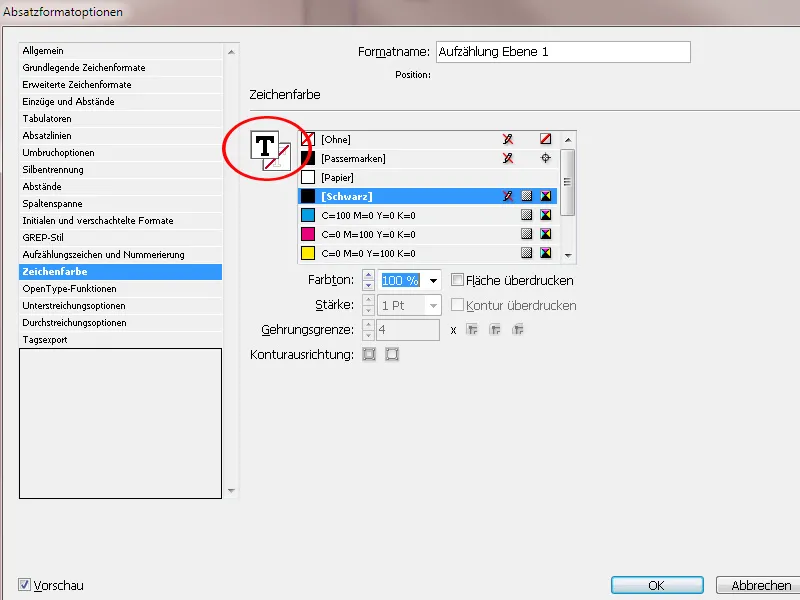 Εργασία με στυλ παραγράφων στο InDesign