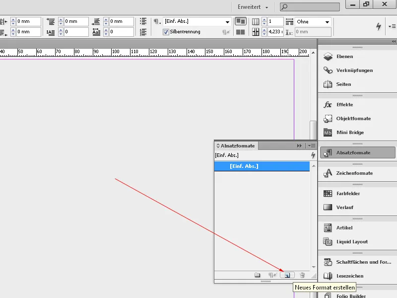 Εργασία με στυλ παραγράφων στο InDesign