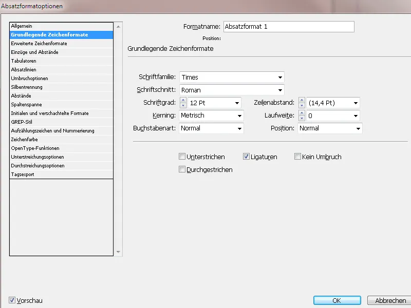 Εργασία με στυλ παραγράφων στο InDesign