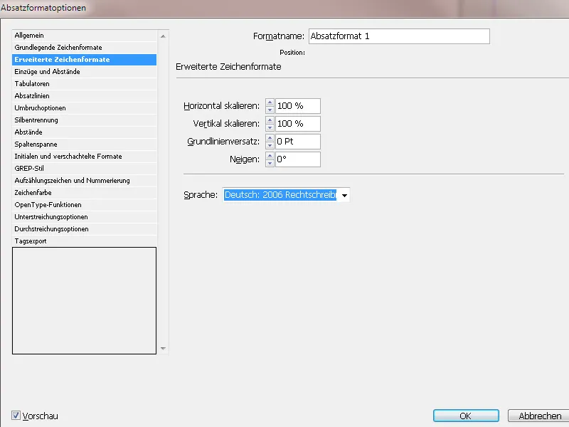 Εργασία με στυλ παραγράφων στο InDesign