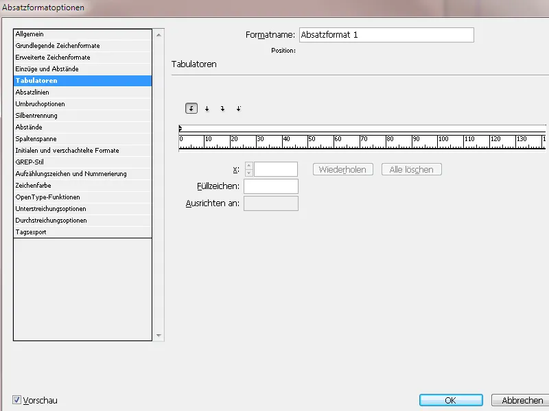 Εργασία με στυλ παραγράφων στο InDesign