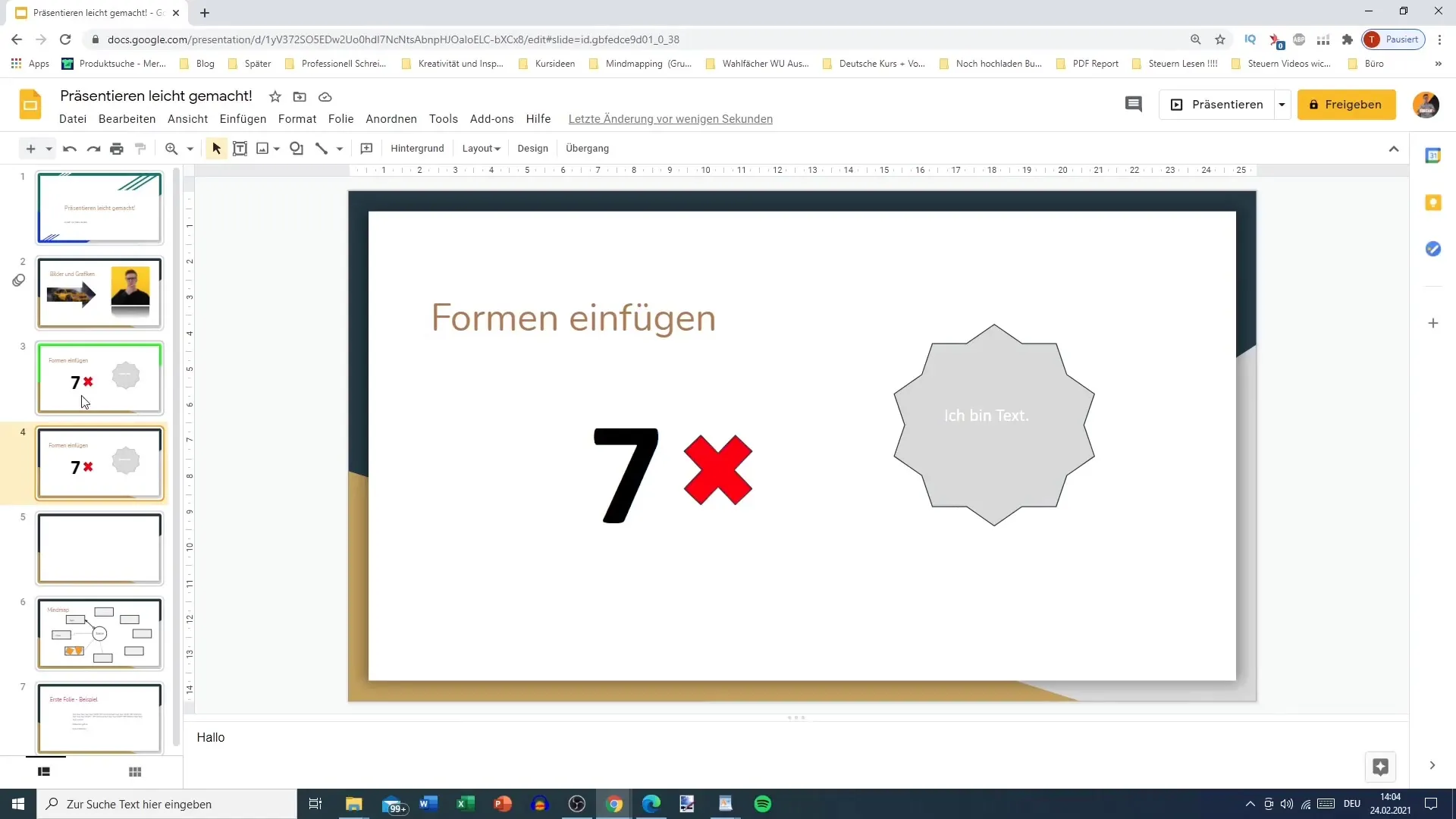 Folienübergänge kreativ gestalten in Google Slides
