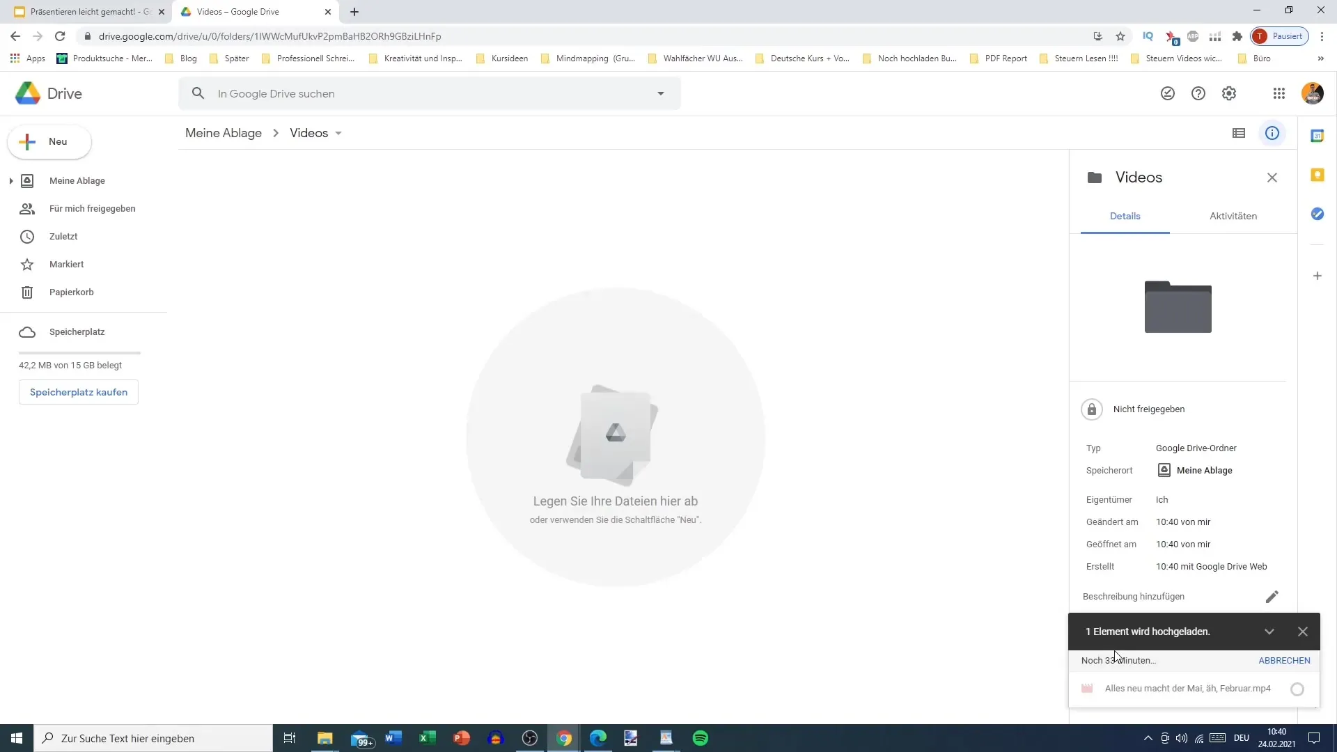 Videos effektiv in Google Slides einfügen