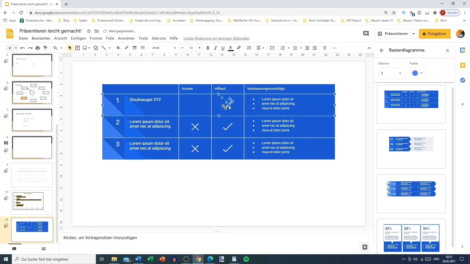 Schemen Einfügen in Google Slides – Schritt-für-Schritt Anleitung
