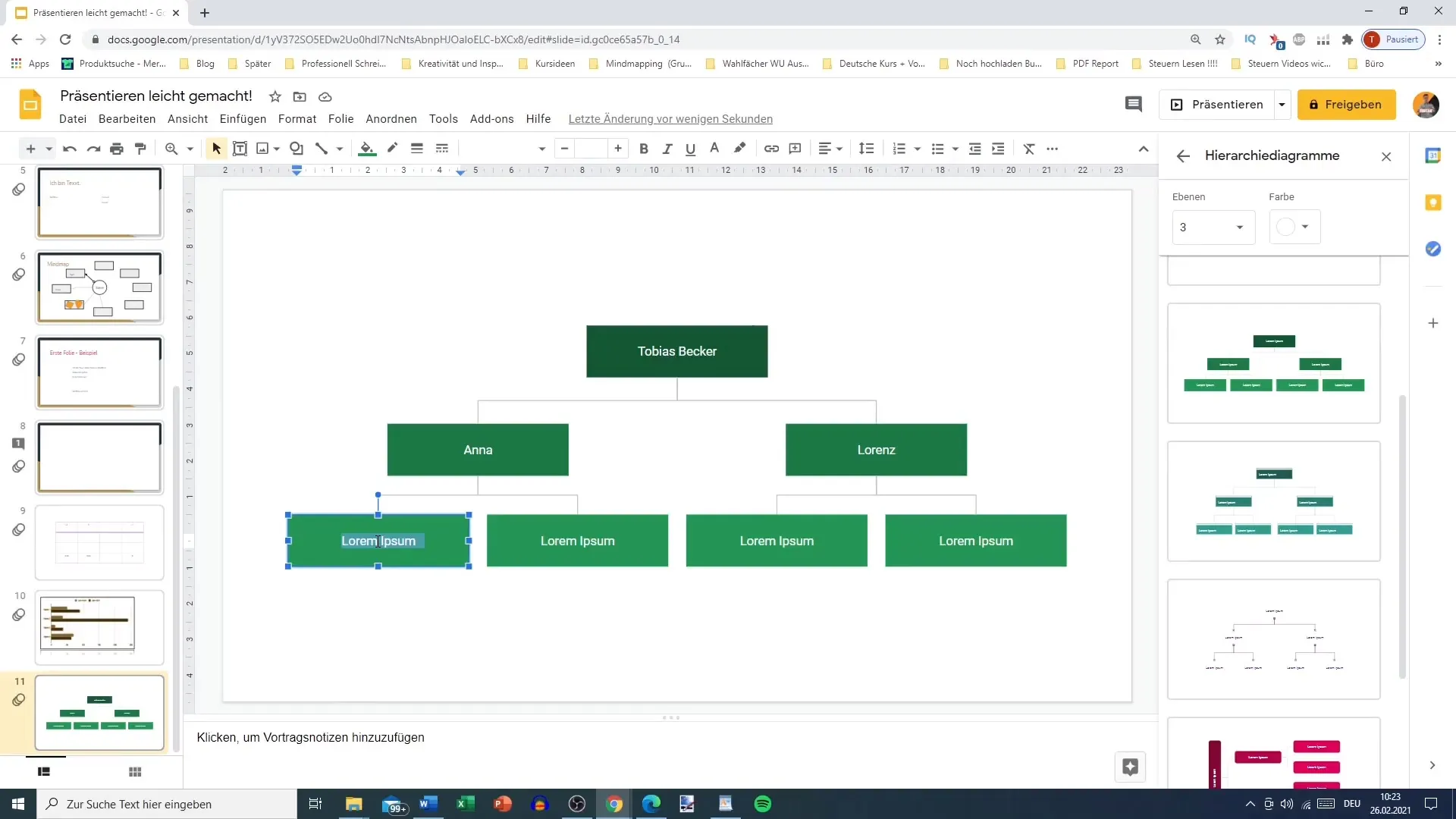 Schemen Einfügen in Google Slides – Schritt-für-Schritt Anleitung