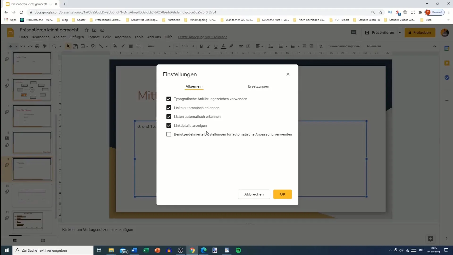 Google Slides uzlabotie iestatījumi efektīvākām prezentācijām