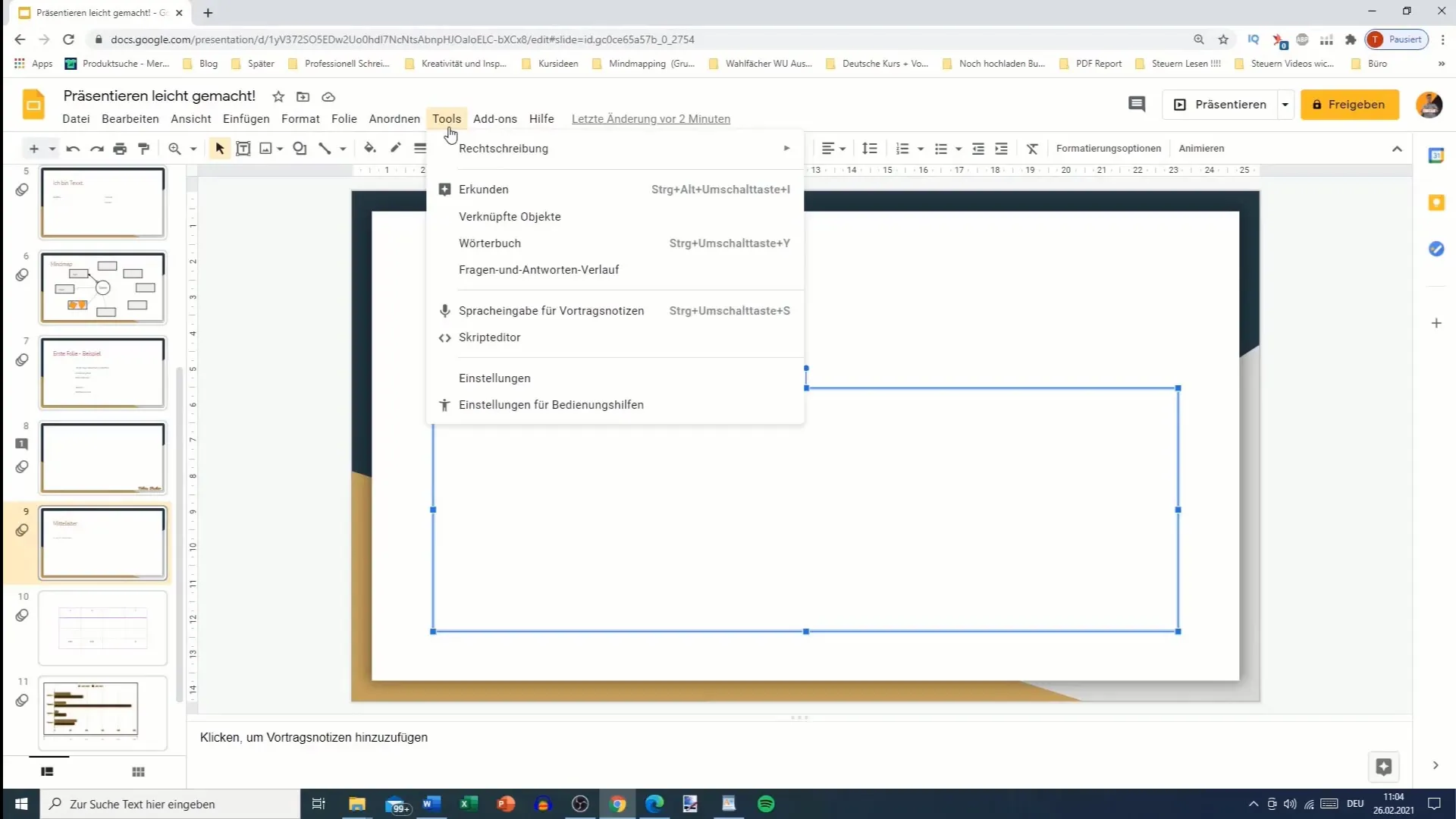 Google Slides uzlabotie iestatījumi efektīvākām prezentācijām