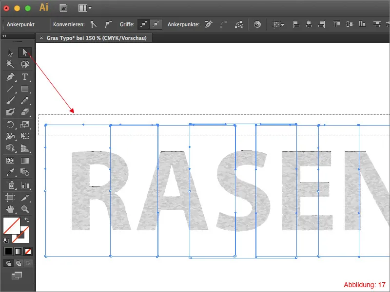 Sukurti žolės tipografiją - „Adobe Illustrator“