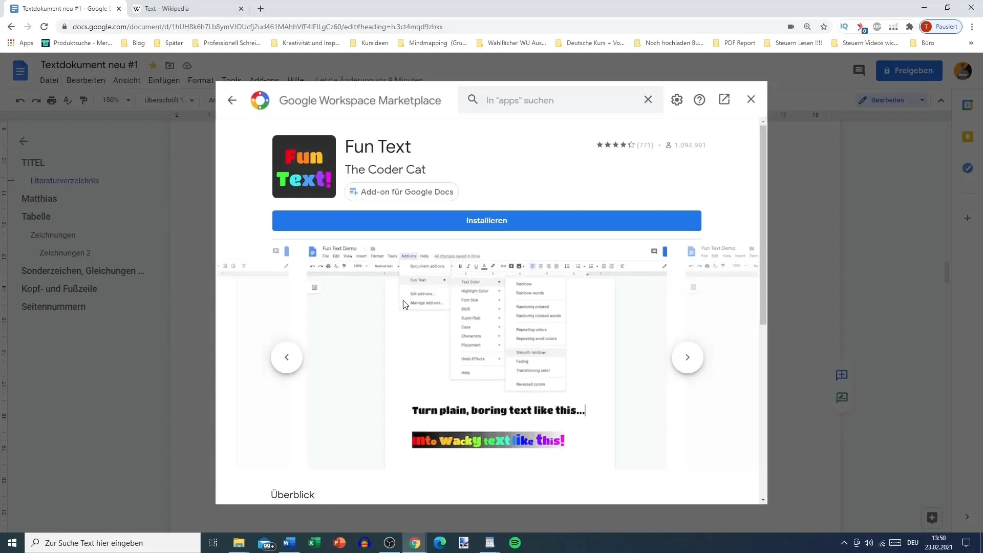 Google Docs add-ons for productive working