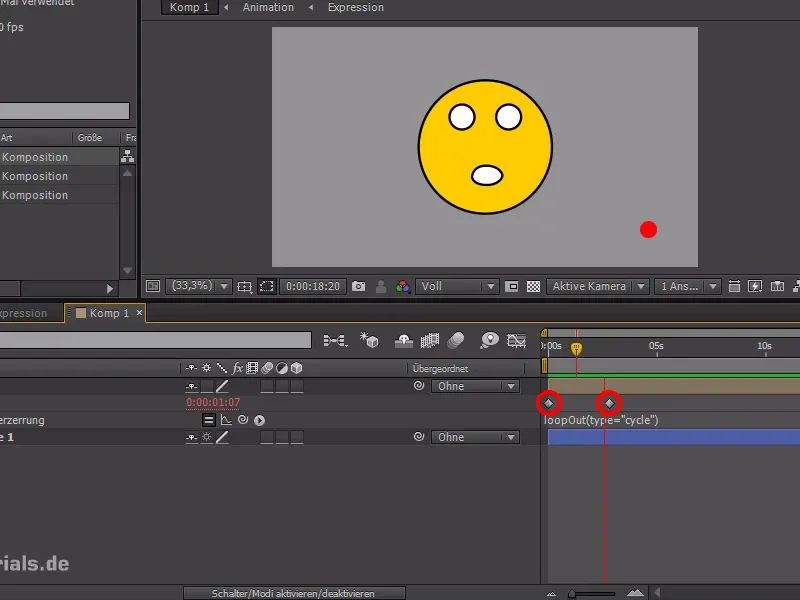 Tipps und Tricks zur Animation in After Effects: Animationen loopen