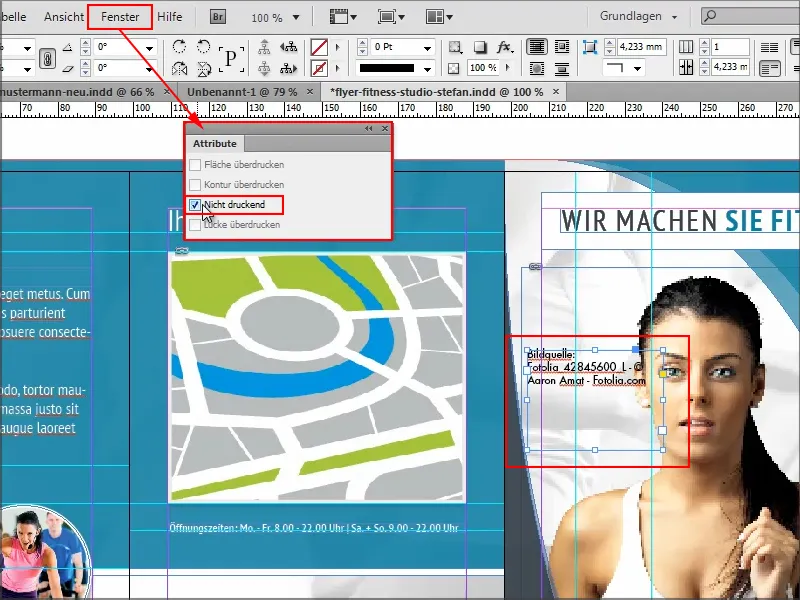 Tipps &amp; Tricks zu Adobe InDesign - wichtige Informationen nicht druckbar unterbringen