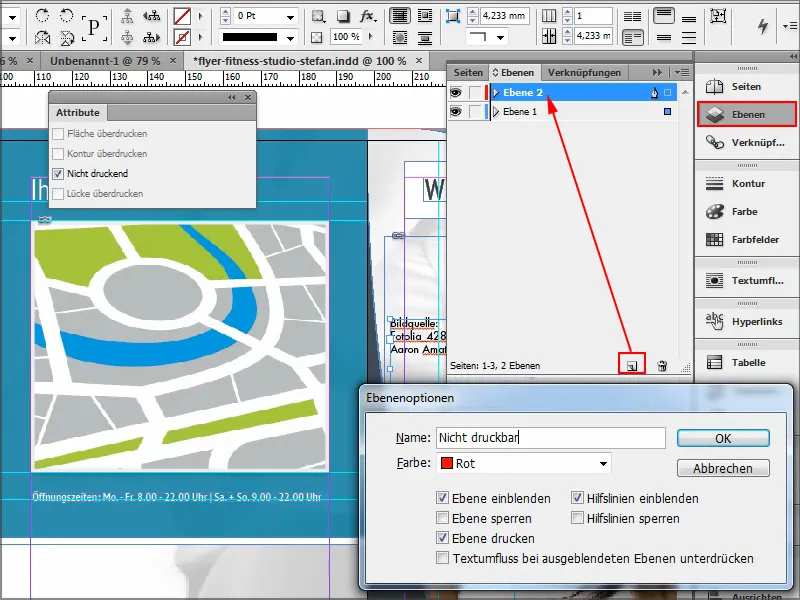 Suggerimenti e trucchi su Adobe InDesign - importanti informazioni non stampabili da includere.