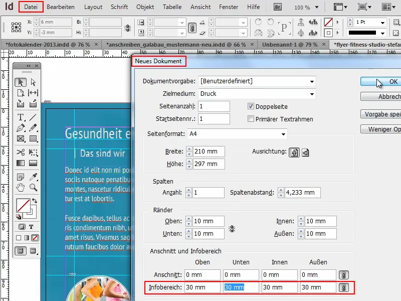Suggerimenti e trucchi per Adobe InDesign - importanti informazioni non stampabili da inserire