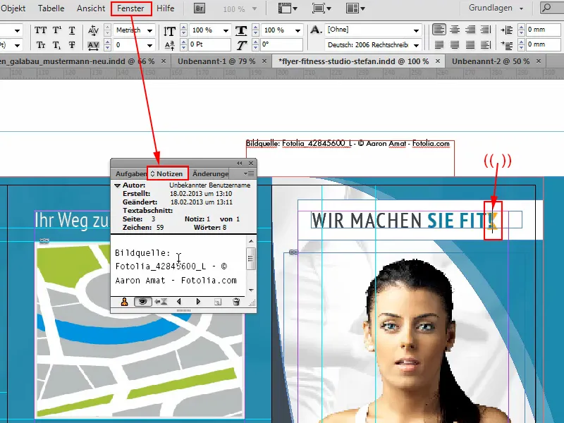 Suggerimenti e trucchi su Adobe InDesign - inserire informazioni importanti non stampabili.