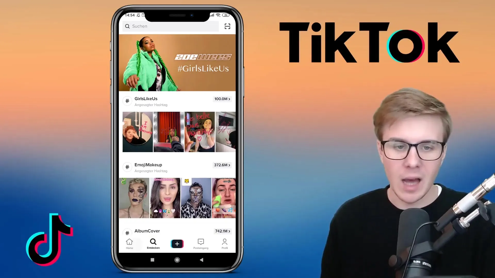 TikTok'ta Stich işlevini yaratıcı bir şekilde kullanın