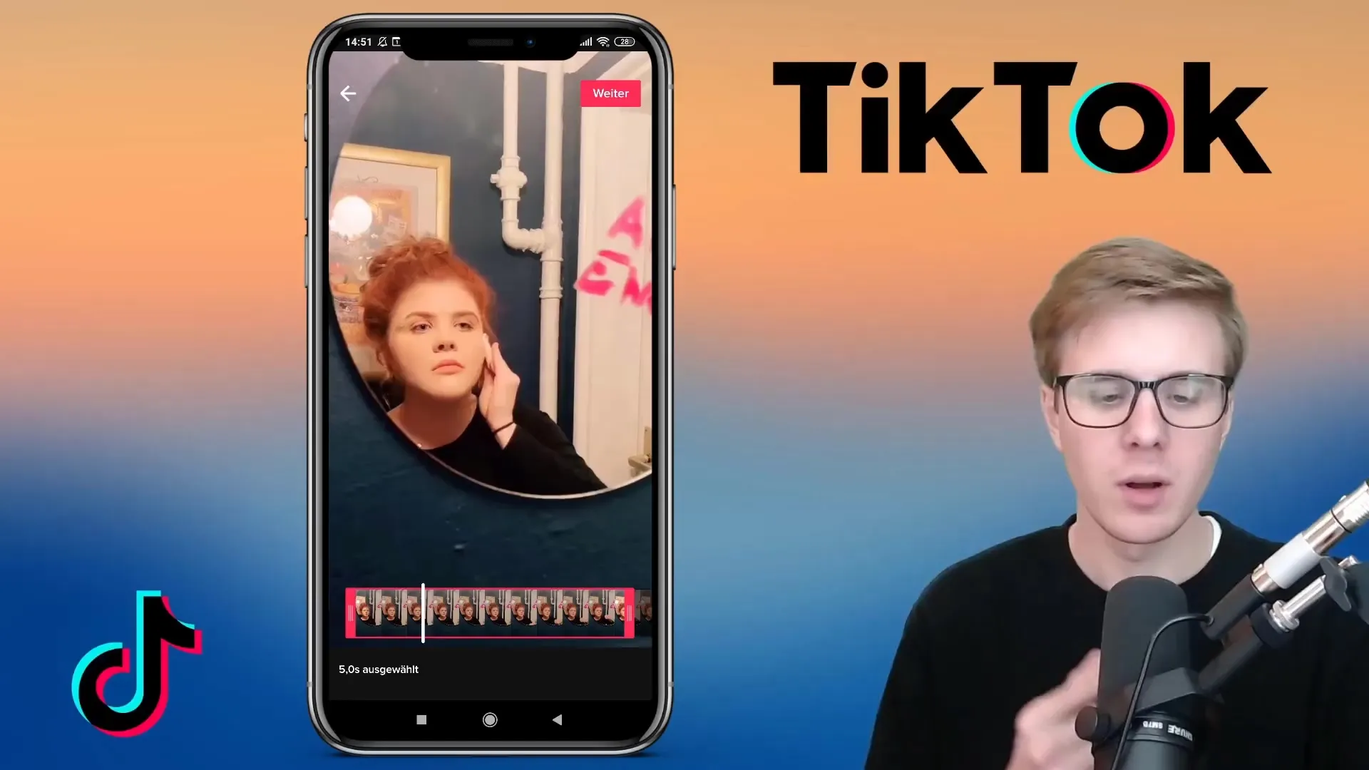 TikTok'ta dikiş fonksiyonunu yaratıcı bir şekilde kullanın