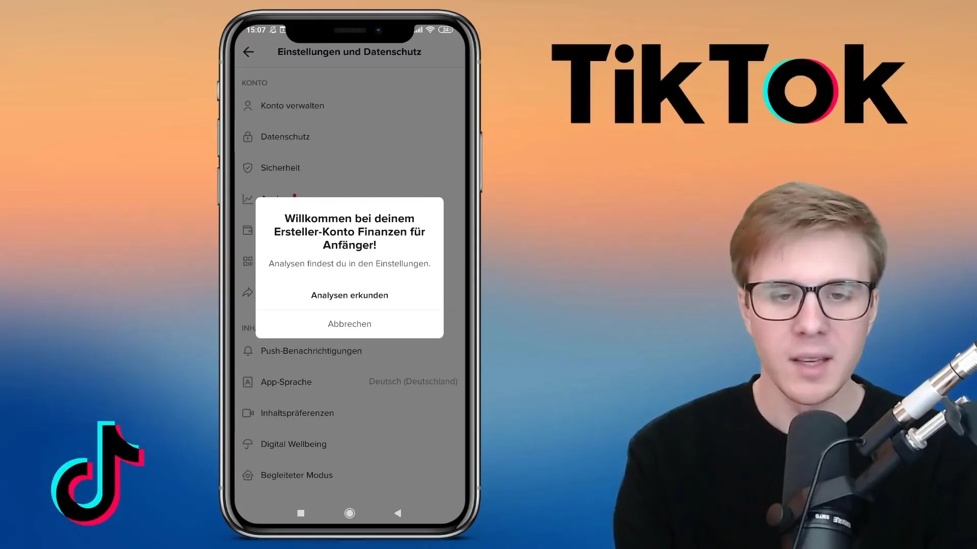 TikTok Pro hesabı kurulumu: Adım adım talimatlar