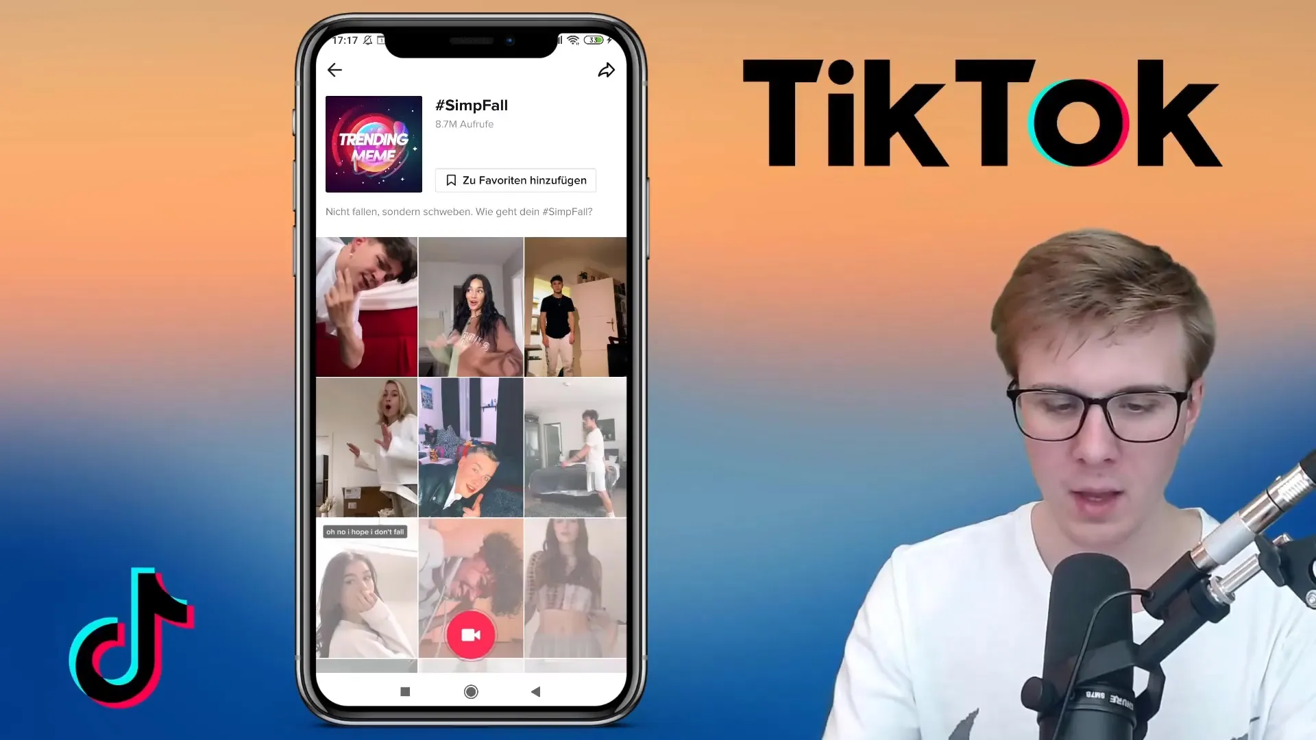Trend-hashtagek a nagyobb elérés érdekében a TikTok-on