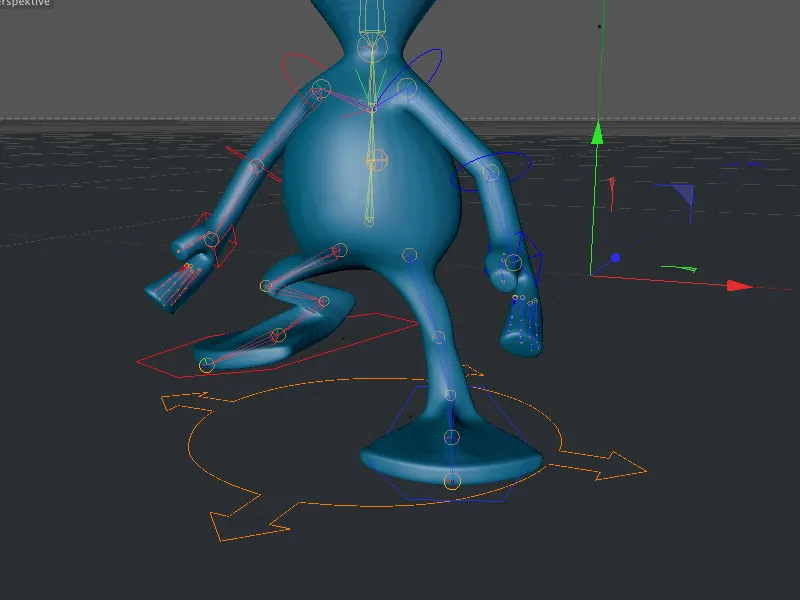 Neu in Release 13 - Animation eines Aliens mit dem CMotion-Walkcycle