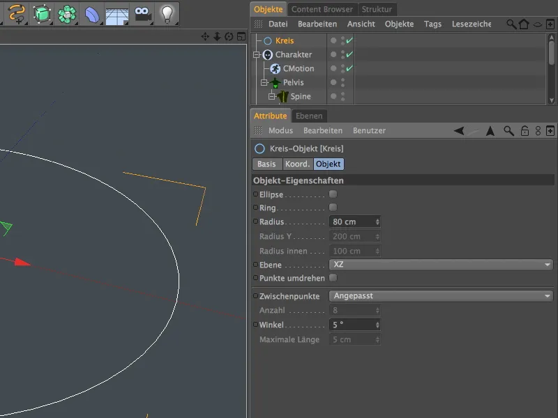 Neu in Release 13 - Animation eines Aliens mit dem CMotion-Walkcycle