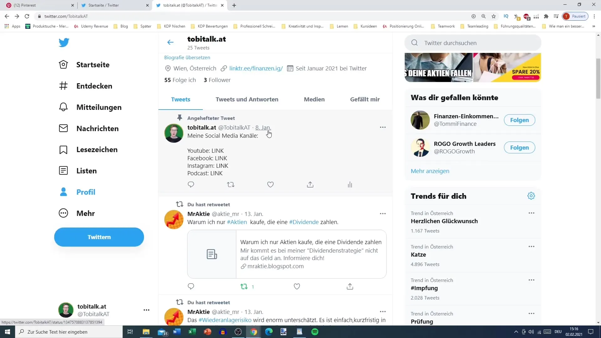 TikTok profilini Twitter üzerinden tanıt: Başarın için talimatlar