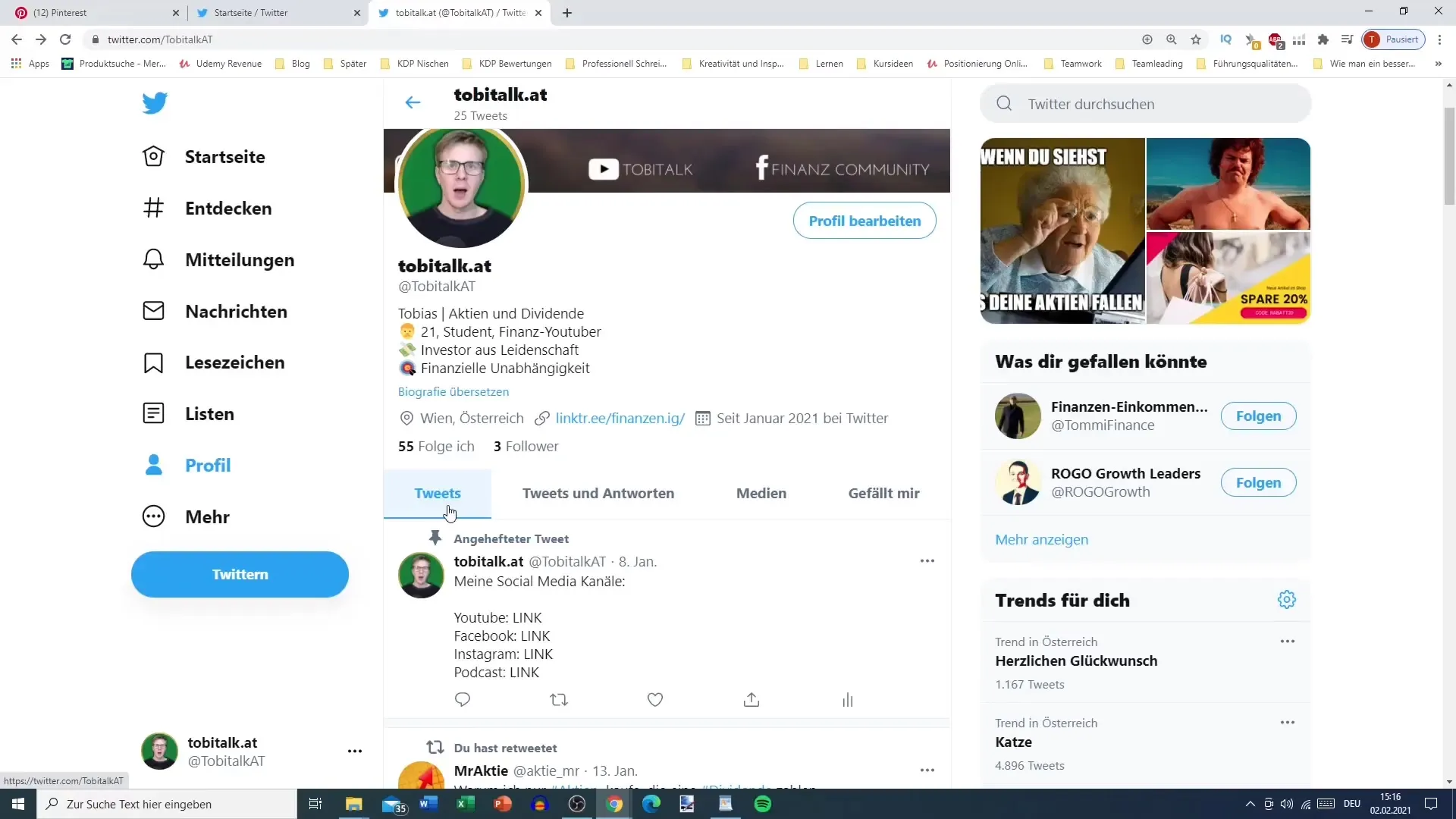 TikTok profilini Twitter üzerinden tanıt: Başarın için kılavuz