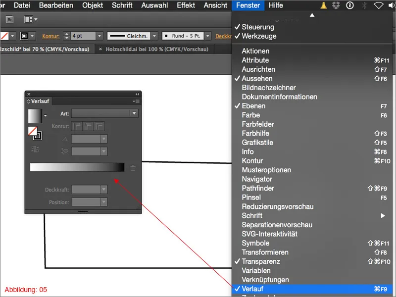 Создание деревянного знака - Adobe Illustrator